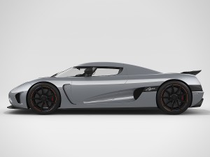 koenigsegg agera - hd interior Modelo 3D