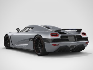 koenigsegg agera - hd interior Modelo 3D