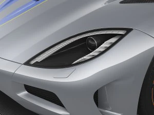 koenigsegg agera - hd interior 3D Model