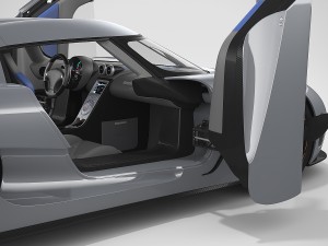 koenigsegg agera - hd interior Modelo 3D
