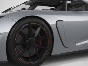 koenigsegg agera - hd interior Modelo 3D