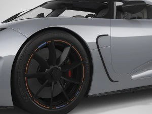 koenigsegg agera - hd interior 3D Model