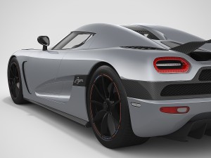 koenigsegg agera - hd interior Modelo 3D