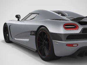 koenigsegg agera - hd interior 3D Model