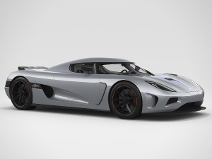 koenigsegg agera - hd interior Modelo 3D