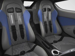 koenigsegg agera - hd interior 3D Model
