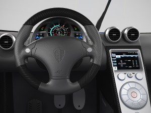 koenigsegg agera - hd interior Modelo 3D
