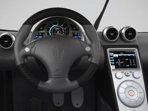 koenigsegg agera - hd interior 3D Model