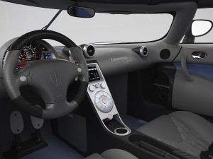 koenigsegg agera - hd interior Modelo 3D