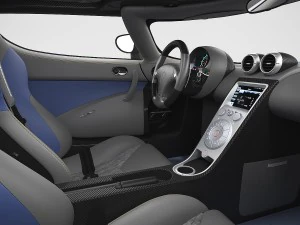 koenigsegg agera - hd interior 3D Model