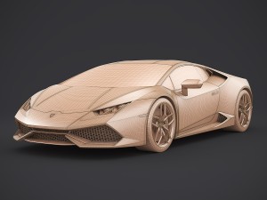 lamborghini huracan 3D Model