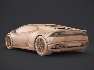 lamborghini huracan 3D Model