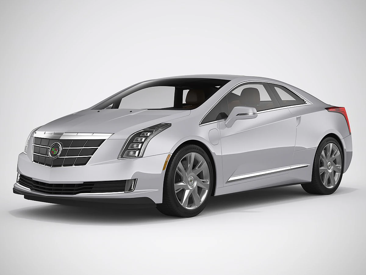 cadillac elr 3D Model .c4d .max .obj .3ds .fbx .stl .blend 