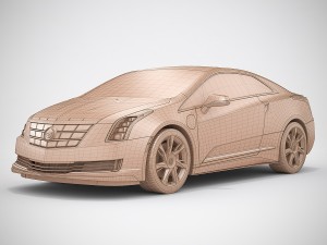cadillac elr Model 3D
