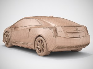 cadillac elr Model 3D