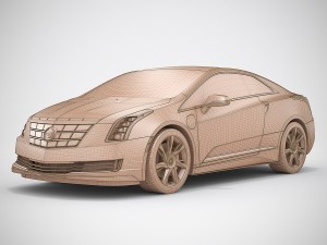 cadillac elr Model 3D