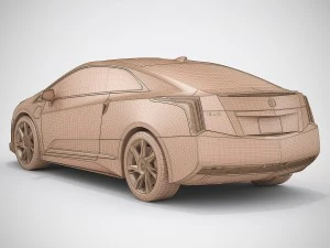 cadillac elr 3D Model