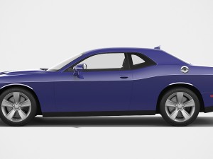 dodge challenger sxt 2015 Modello 3D