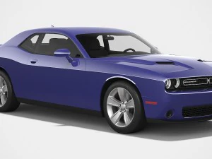 dodge challenger sxt 2015 3D Model
