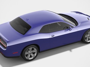 dodge challenger sxt 2015 Modello 3D