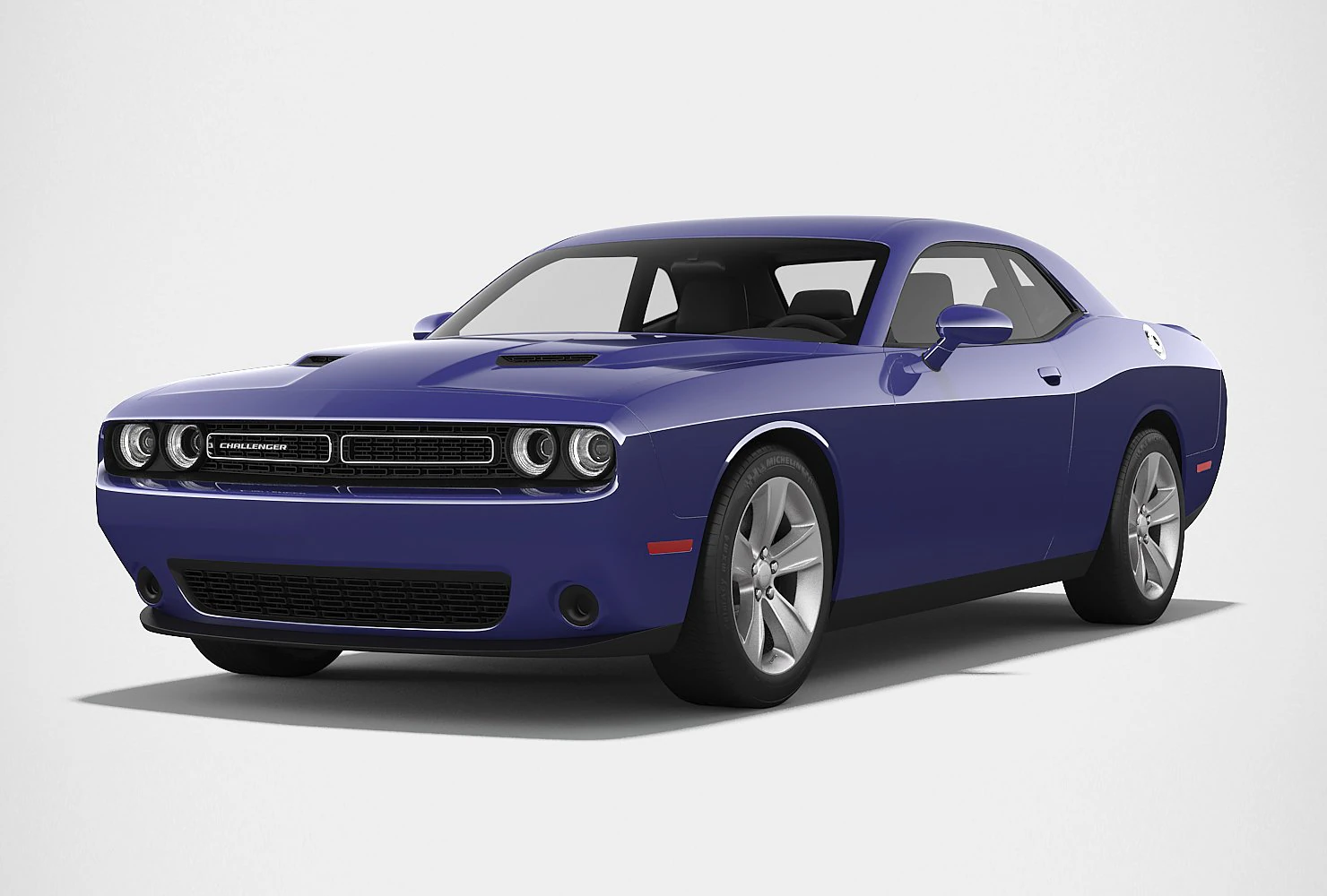 dodge challenger sxt 2015 3D Model .c4d .max .obj .3ds .fbx .stl .blend
