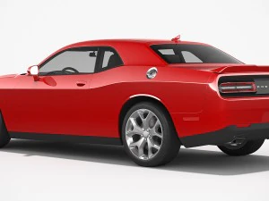 dodge challenger sxt plus 2015 3D Model