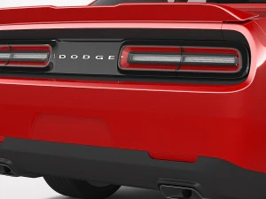 dodge challenger sxt plus 2015 3D Model