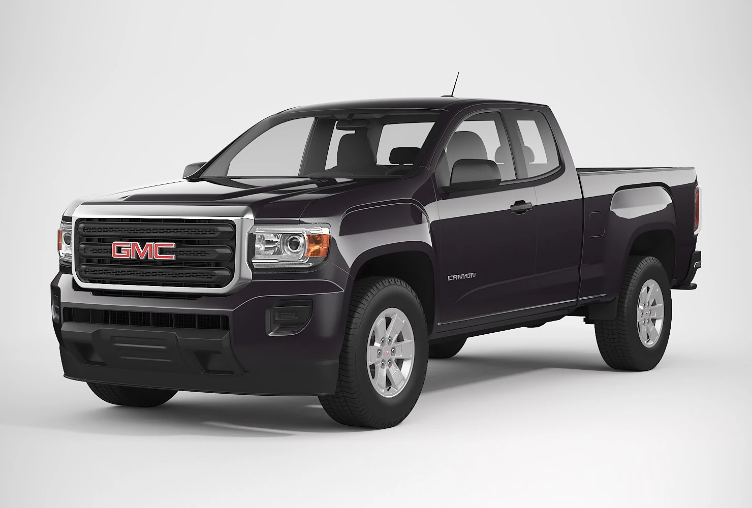 gmc canyon 2016 extended cab 3D Model .c4d .max .obj .3ds .fbx .stl .blend 