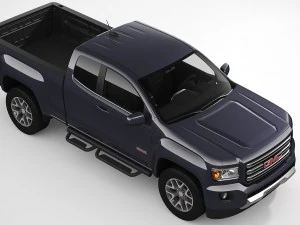 gmc canyon 2016 all-terrain extended cab 3D Model