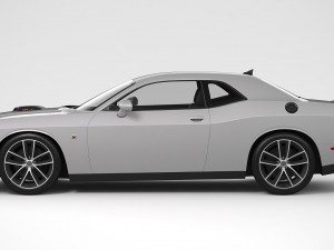 dodge challenger 392 hemi scat pack shaker 2016 Modelo 3D