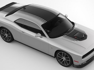dodge challenger 392 hemi scat pack shaker 2016 Modelo 3D