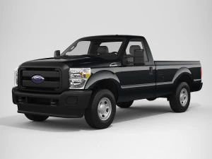 Super Duty 2016 F250 XL normale cabine 3D Model