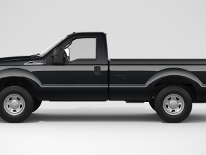 Super Duty 2016 F250 XL Regular Cab Model 3D
