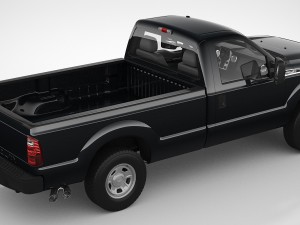 Super Duty 2016 F250 XL Regular Cab Model 3D