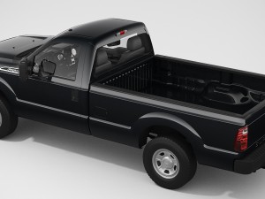 Super Duty 2016 F250 XL Regular Cab Model 3D