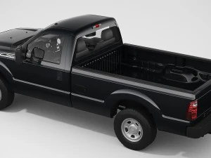 Super Duty 2016 F250 XL Regular Cab 3D Model