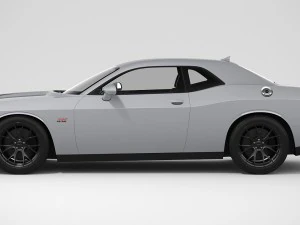 dodge challenger srt 392 2016 3D Model
