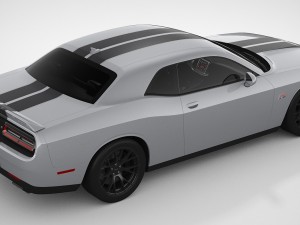 dodge challenger srt 392 2016 Modelo 3D