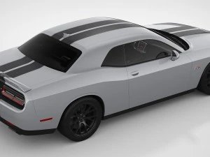 dodge challenger srt 392 2016 3D Model