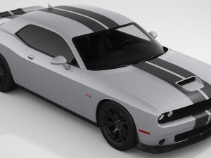 dodge challenger srt 392 2016 Modelo 3D