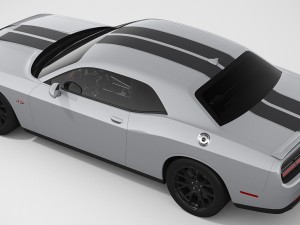 dodge challenger srt 392 2016 Modelo 3D