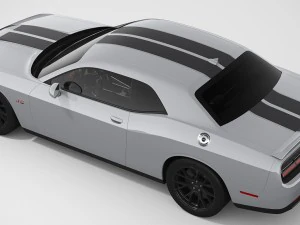 dodge challenger srt 392 2016 3D Model
