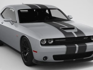 dodge challenger srt 392 2016 3D Model