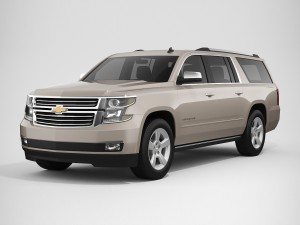 chevrolet suburban 2016 3D Model
