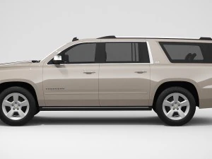 chevrolet suburban 2016 3D Model