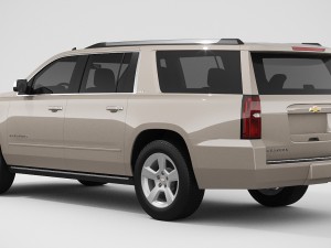 chevrolet suburban 2016 3D Model