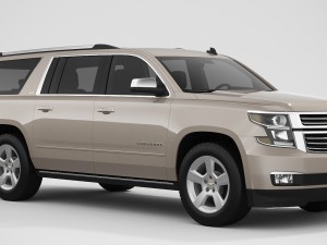 chevrolet suburban 2016 3D Model