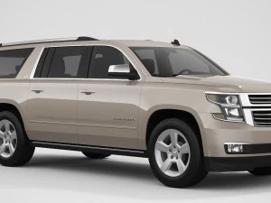 chevrolet suburban 2016 3D Model