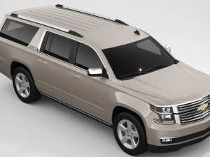 chevrolet suburban 2016 3D Model