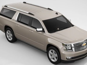 chevrolet suburban 2016 3D Model